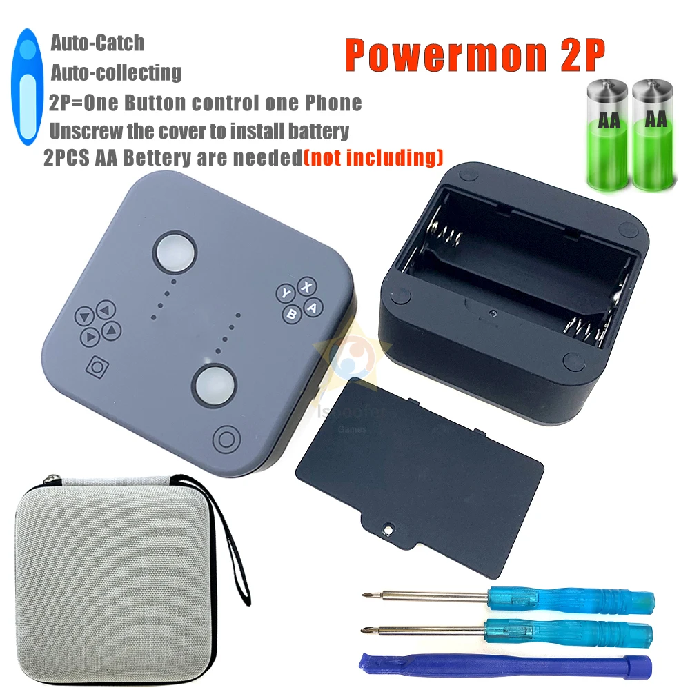 5 шт./лот Anto Catch 1P 2P 3P Bluetooth устройство для Android IOS Phone Powermon Pokemon Go Plus с установленными