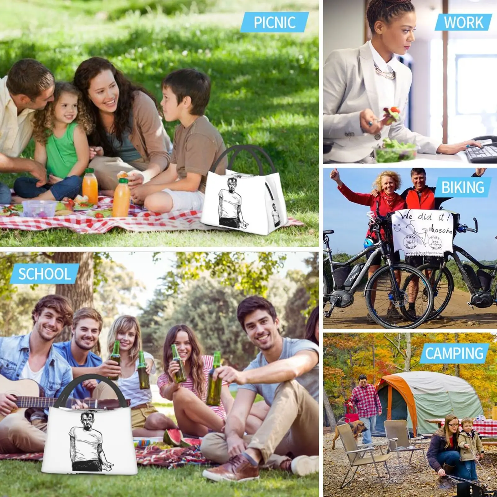 Портативная изоляционная сумка Bagwell Побег в тюрьме багвелл Теодор Тедди Роберт