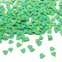 50200g polymer clay christmas tree slices sprinkles confetti for crafts making slime diy for kids diy nail art scrapbook filler