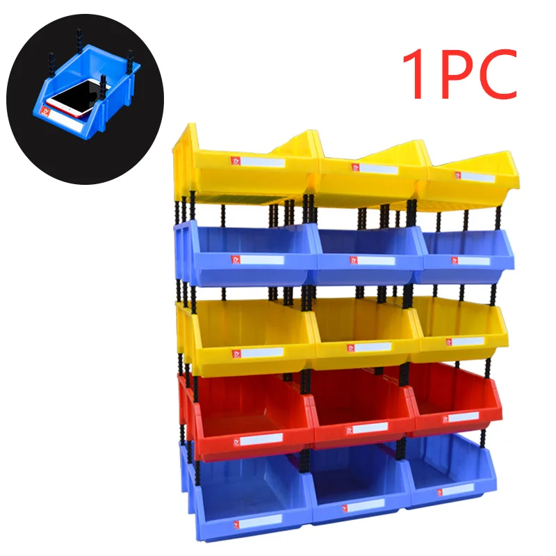 

A Container Storage Box Rack Component Screw Parts Hardware Classification Workshop Shelves Case Combined Part Box