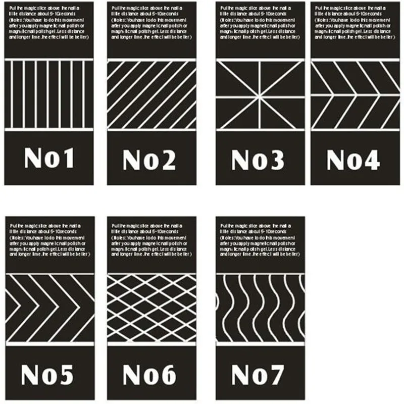 Мощная магнитная палочка для ногтей набор 3D магнитов УФ-рисования лампа