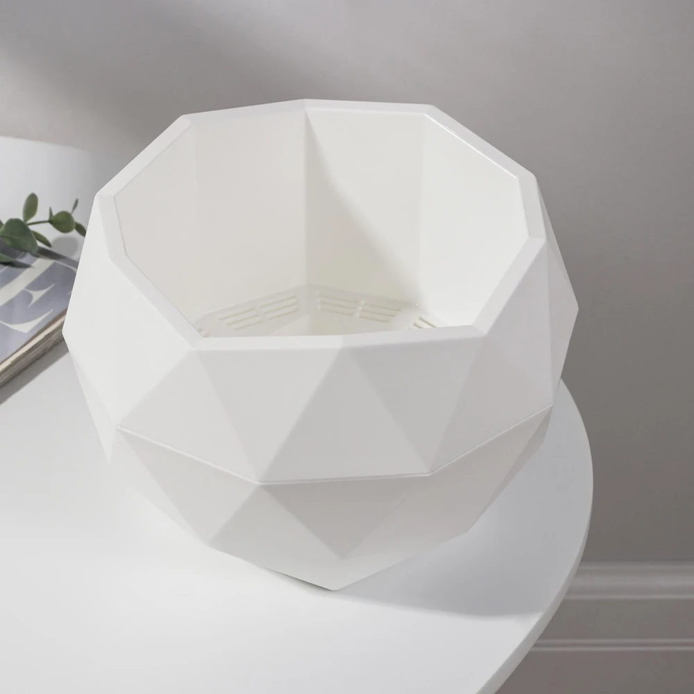 Горшок для цветов Топаз D21 8 h15см 2 5л белый |