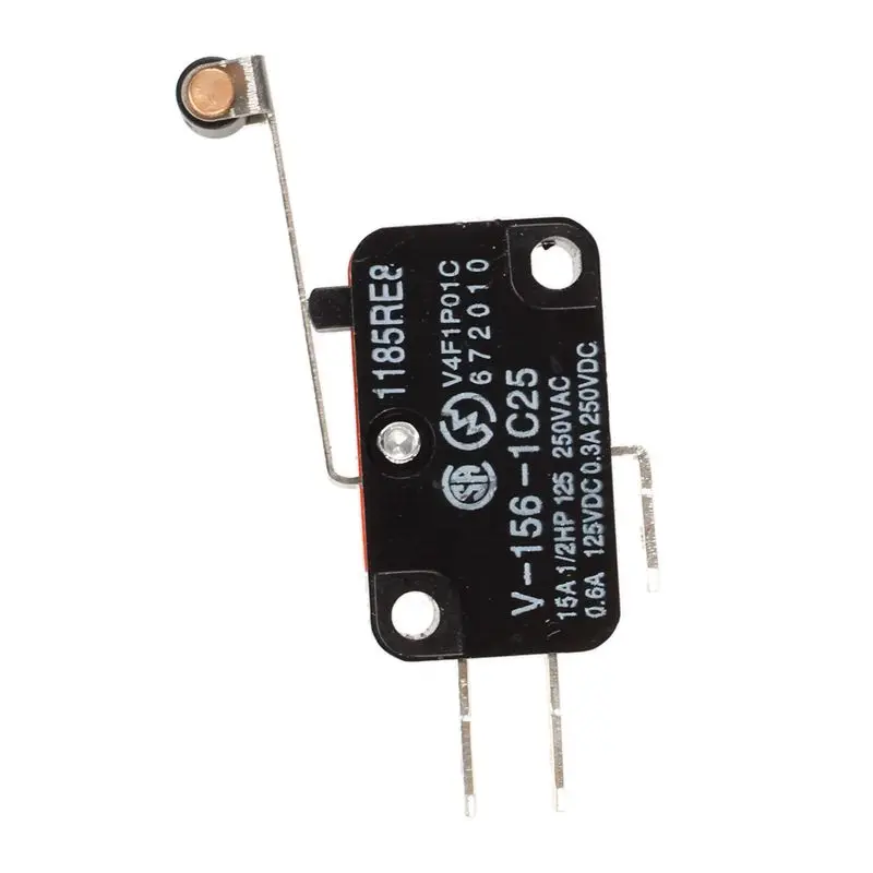 10 шт. микро концевой выключатель длинный роликовый рычаг с петлей Arm Snap Action LOT |