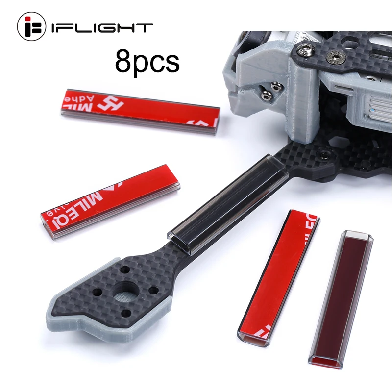 IFlight бесщеточный двигатель 4 в 1 ESC кабель провод защитная трубка узкий рычаг для