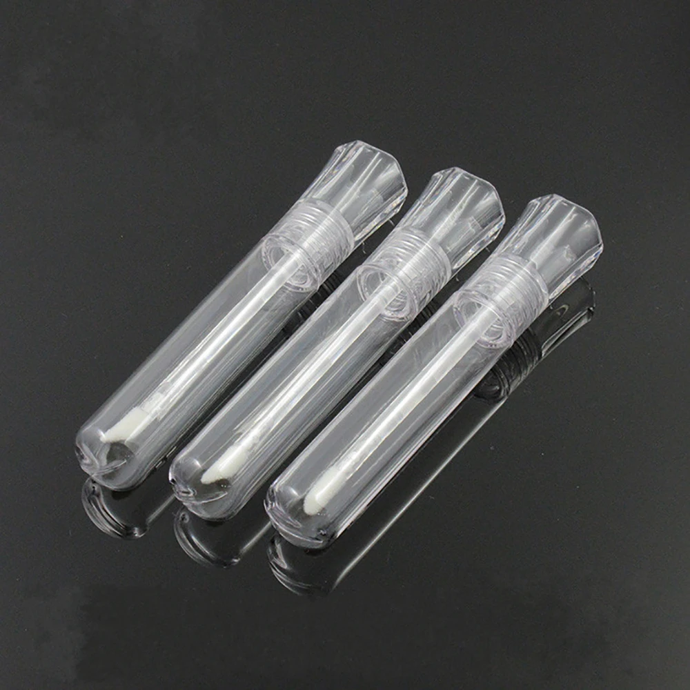 

10pcs 11.5ml Clear Empty Lipstick Lip Balm Containers Crown Shape Lip Gloss Packaging Tubes Makeup Accessories Refillable Bottle