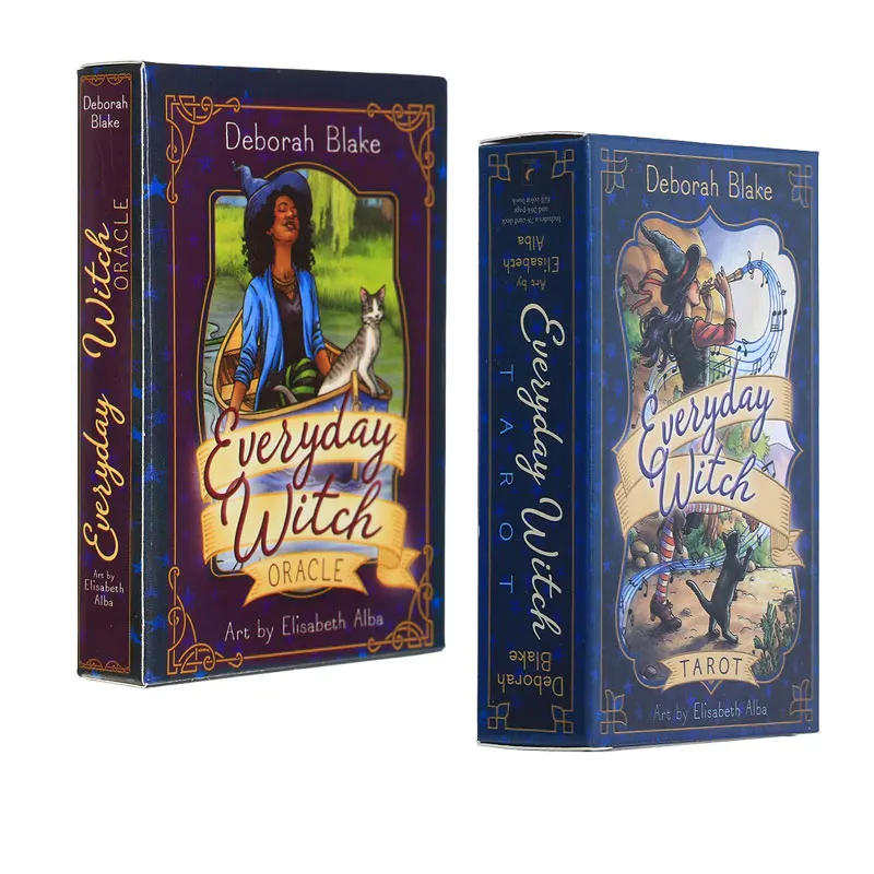 

Everyday Witch Oracle Tarot Card Board Deck Games Palying Cards For Party Gameame