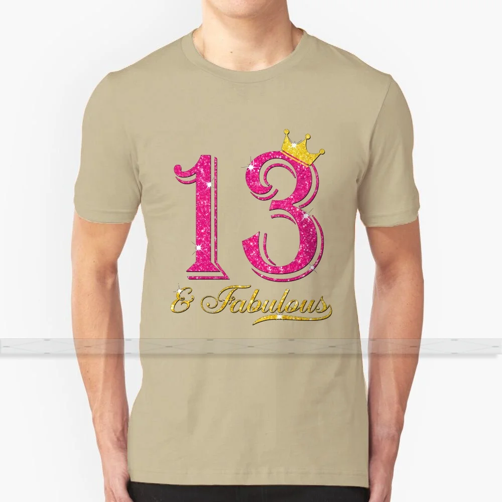 Потрясающая рубашка для девочек на 13 летие футболка принцессы мужчин и женщин