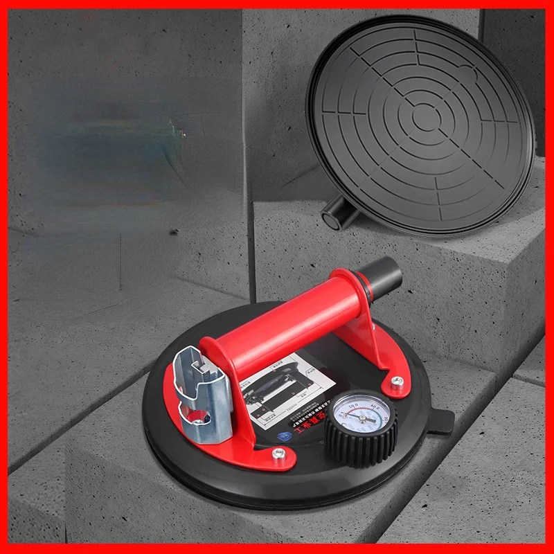 

TT Vacuum Air Pump Suction Cup Tile Sticking Sucker Holder Artifact Glass Stone Plate Sucker Tool Large Plate Strong