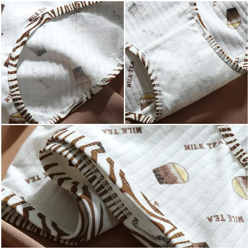 5Pcs/set Fashion Girl Briefs Underwear Cotton Sexy Panties For Women Female Soft Breathable Lingerie Panty Plus Size Underpants