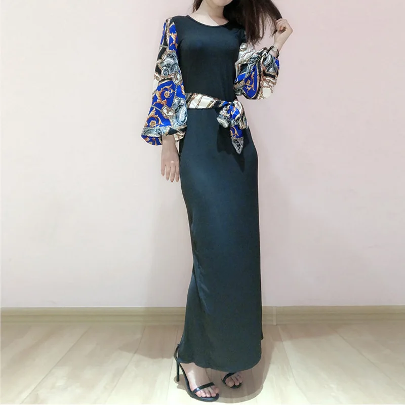 Длинное вечернее платье русалки с цветочным принтом вечерние платья длинными