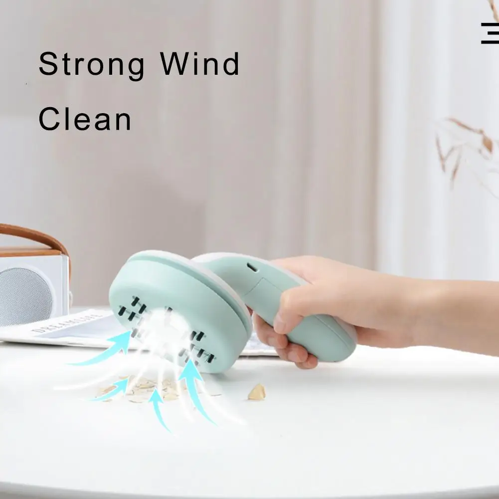 

Mini Portable Wireless Vacuum Cleaner Car Station USB Vacuum Cleaner Handheld Vacuum Cleaner Desktop Keyboard Cleaning Robot