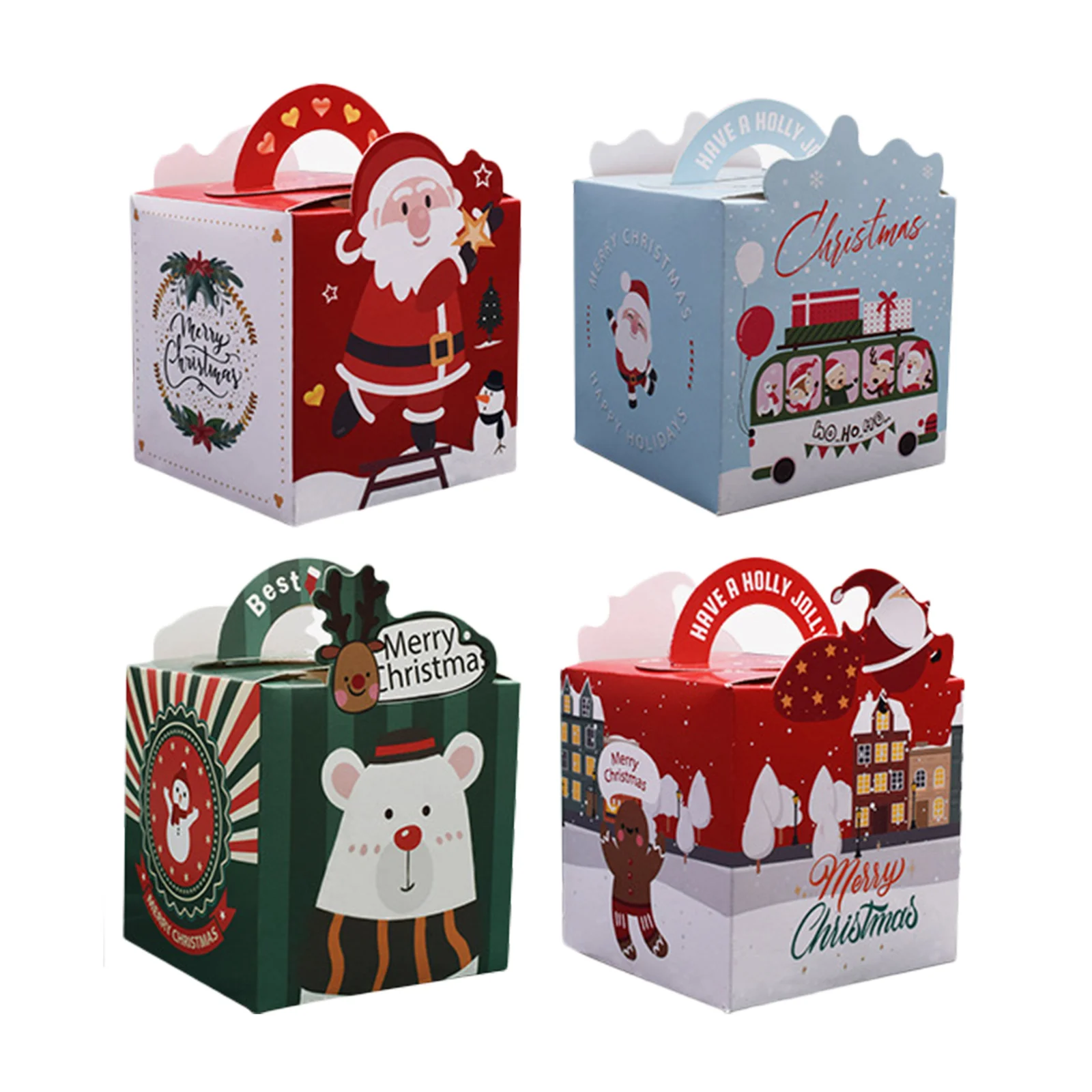 Подарки для детей сумка Санта Клаус конфеты коробка конфет рождественские