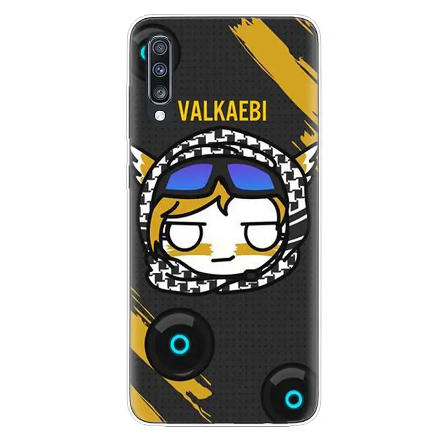 Rainbow Six Siege Print Silicon Phone Case For Samsung S9 S8 A6 A8 J4 J6 Plus + A7 A9 J8 2018 S6 S7 Edge Note 10 Pro 9 8 Cover |