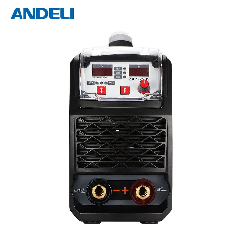 

ANDELI ARC-250SS Smart Portable Single Phase Spot Welding Arc Welding Machine Wide Voltage Low Voltage Inverter Welding Machine