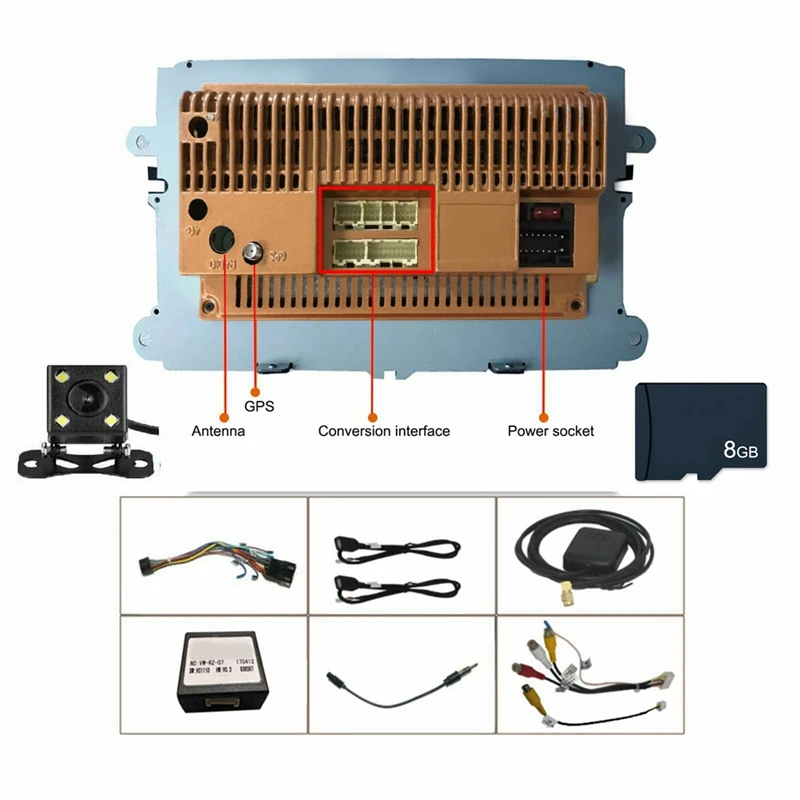 7 дюймов Автомобильный стерео радио Android 8 1 GPS 2DIN Navi для VW GOLF 5V 6 Jetta PASSAT вариант PM (с