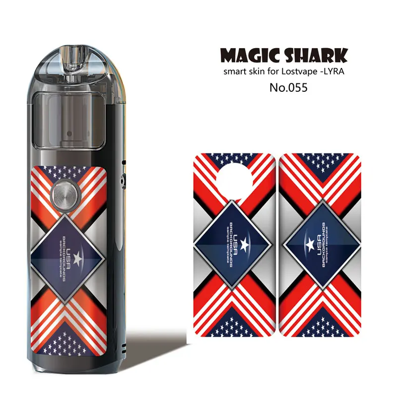 Чехол-наклейка с изображением черепа черной пятницы дыма флага США чехол для