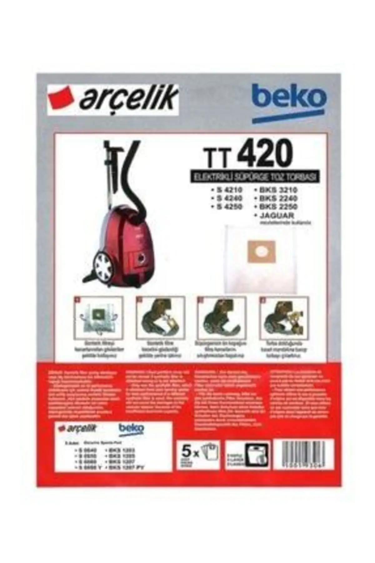 

MHK Parts S 4250 Dust Bag