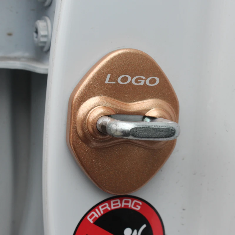 Алюминиевый сплав Автомобильный Дверной замок Защитная крышка для Honda CRV CR V 2012 2013