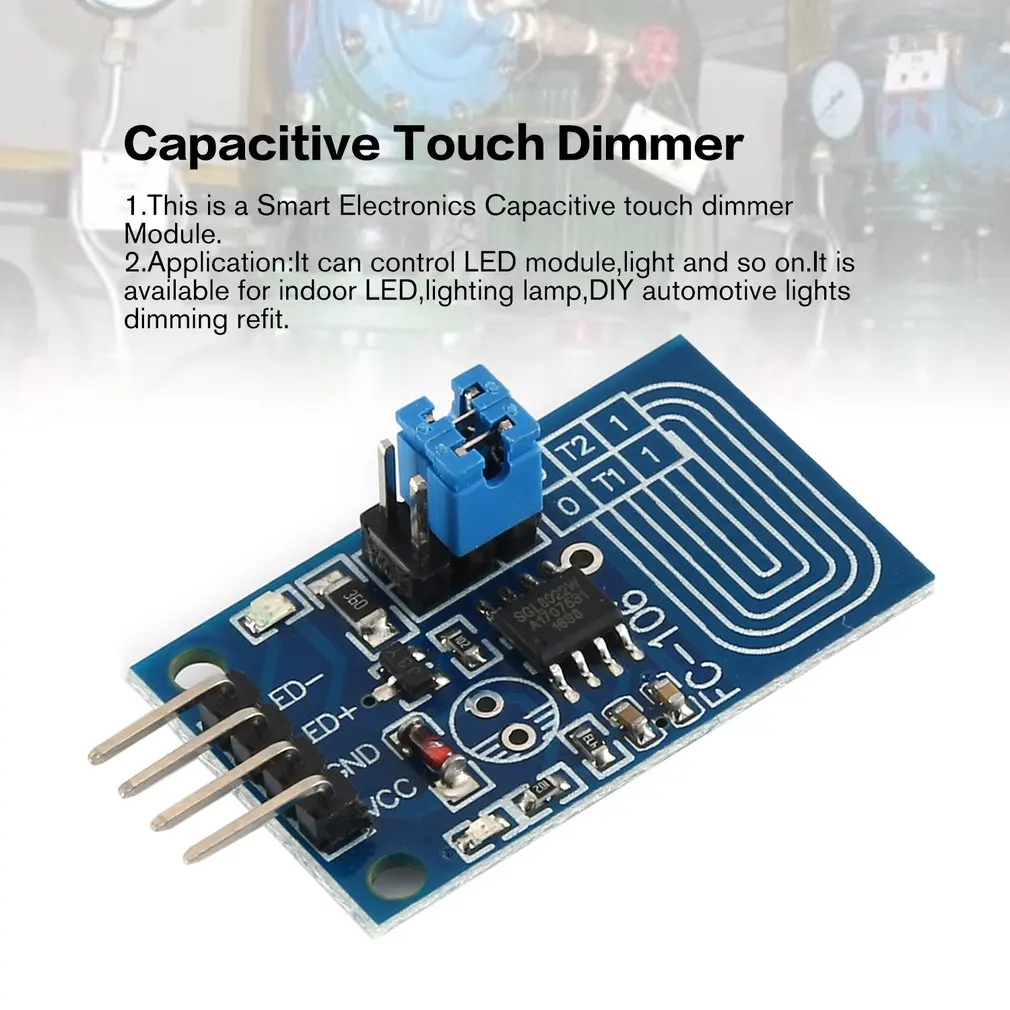 Емкостный сенсорный диммер Mudual постоянного напряжения светодиодный плавный