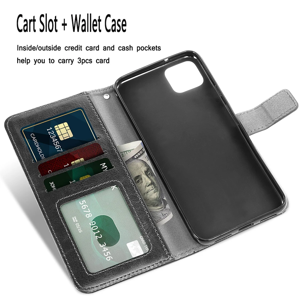 Магнитный флип-чехол кожаный чехол-бумажник для телефона Huawei Wawei Honor Hnor Hono Honr 20 20pro