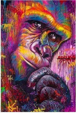 Orangotango 5D &quotсделай сам&quot украшение из страз круговая вышивка для дома | Дом и сад