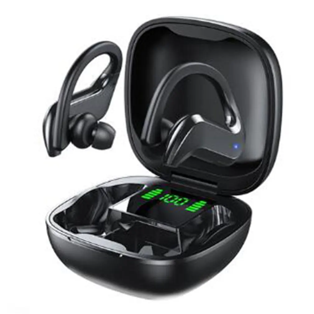 

Wireless Headset MD03 Ear Hook Digital Display Waterproof Smart Noise Reduction Wireless Sports Headset