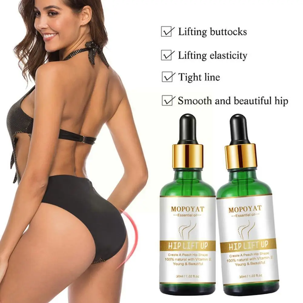 

30ML With Dropper Butt Massage Essential Oil Shaping Cream Massage Buttocks Lifting Essential Oils Butt Firming Oils Plumpi N6R8
