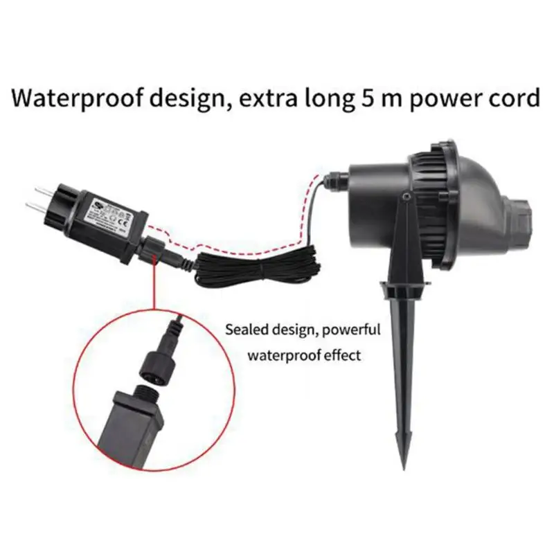 СВЕТОДИОДНЫЙ 3D Водонепроницаемый IP65 Рождественский эффект уличный газон