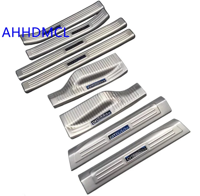 Автомобильная Накладка на порог полосы порога для Citroen C5 Aircross 2017 2018 2019|Буксиры и