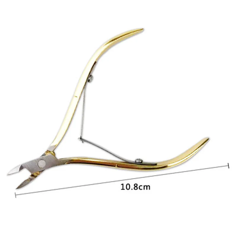 Бриллиантовый инструмент для ухода за ногтями из нержавеющей стали ножницы