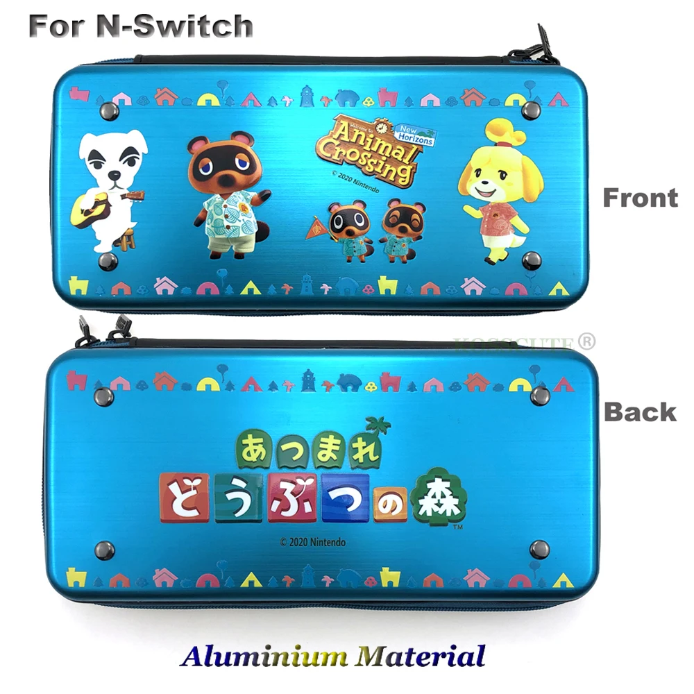 Алюминиевый чехол для хранения игровой консоли Nintendo Switch жесткий путешествий