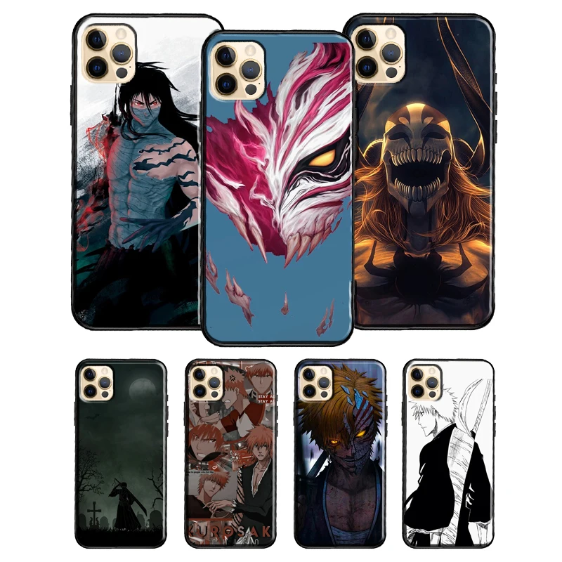 Чехол отбеливатель Ichigo Kurosaki для Apple iPhone 11 12 Pro Max mini 6S 7 8 Plus XR X XS MAX SE 2020