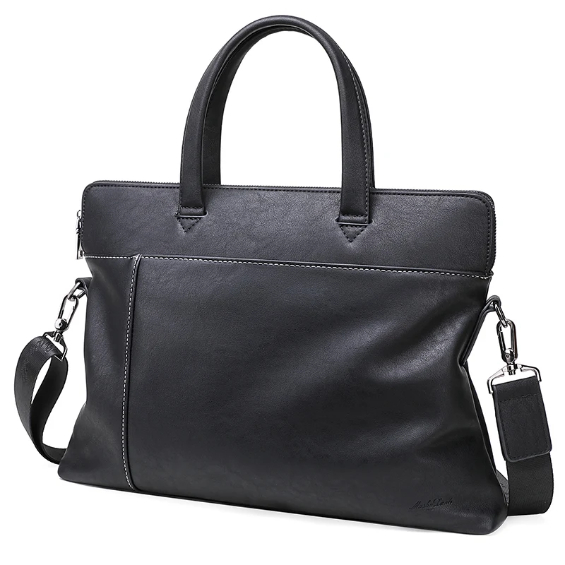 

Портфель мужской, сумка на плечо, роскошный брендовый Дизайнерский Модный чемоданчик кросс-боди для ноутбука в повседневном и деловом стил...