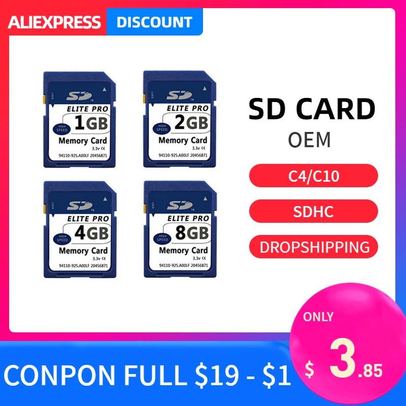SD Card 16MB 128MB 256MB 512MB Speicherkarte SDXC SD-karte Secure Digital-Cartao de Memori Carte laptop bag tablet  mecarte