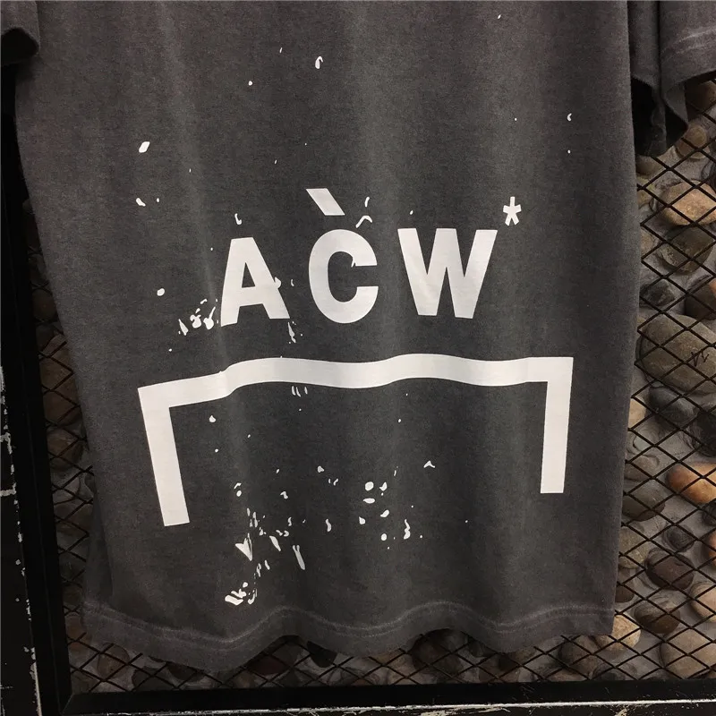 

Top A COLD WALL T-shirt Men Women T-shirts Vintage Best Quality Oversize ACW Tee Dover street A-COLD-WALL*
