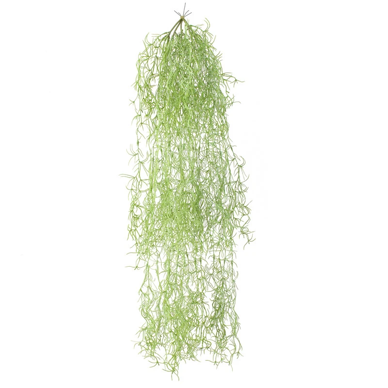 

107cm Artificial Grass Vine Fake Plastic Leaf Garland Foliage Home Plant Decor