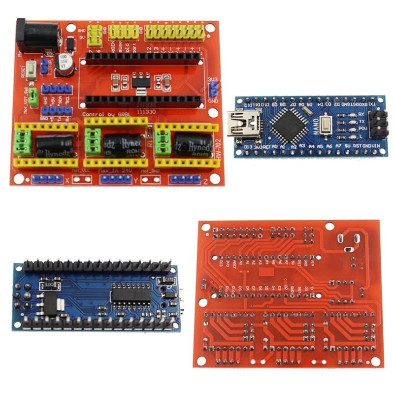 Гравировальная машина V4 с ЧПУ 3D принтер + плата расширения привода DRV8825 для Uno R3 USB