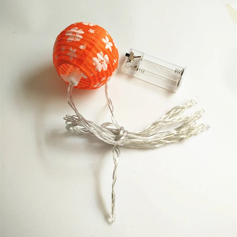 10 шт. мини фонарики из китайской ткани украшение на день рождения портативные