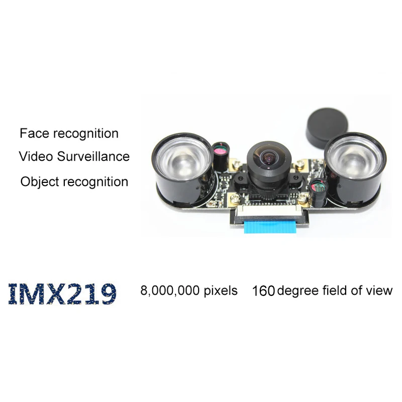 8MP модуль камеры IMX219 для Jetson Nano инфракрасное ночное видение 160 градусов FOV 3280x2464