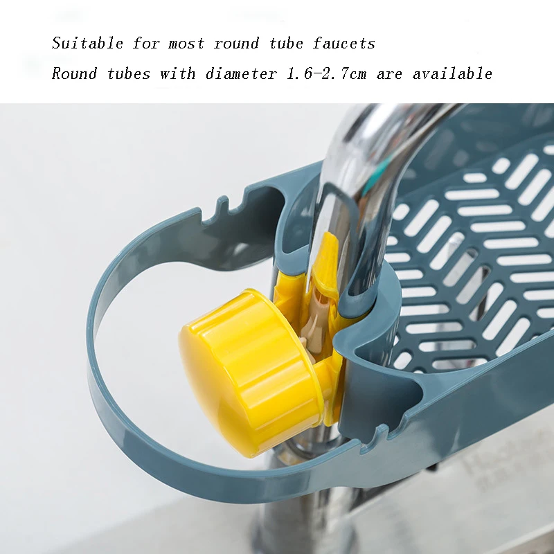 

Creative Kitchen Sink Shelf Sponge Drain Rack Cleaning Cloth Storage Rack Soap Storage Bathroom Kitchen Accessories