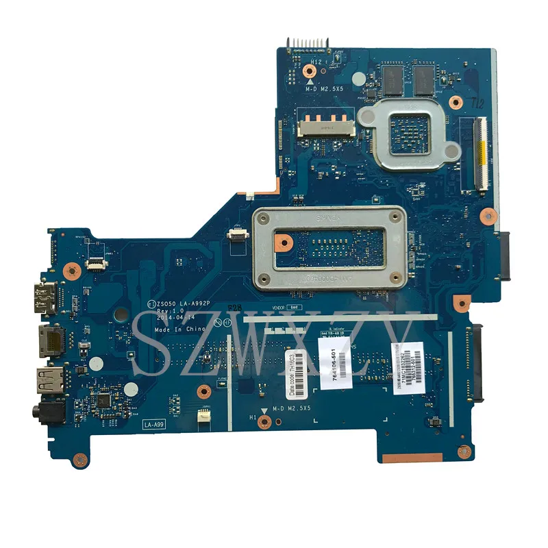 Excellent For HP 15-R Laptop Motherboard SR1EF I5-4210U 820M 2GB DDR3 764106-501 764106-001 764106-601 LA-A992P 100% Working | Компьютеры