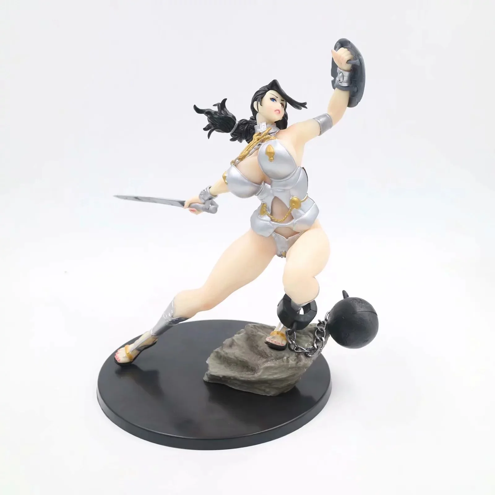 

Japanese Anime Queen's Blade Q-six Branwen soft body Action Figure PVC figures Toys