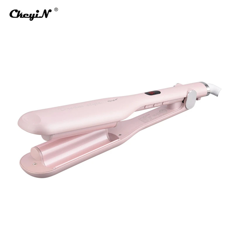 

Hair Curling Iron Automatic Perm Splint Ceramic Hair Curler Hair Waver Curlers Rollers Styling Tools Styler Wand LED Display 45