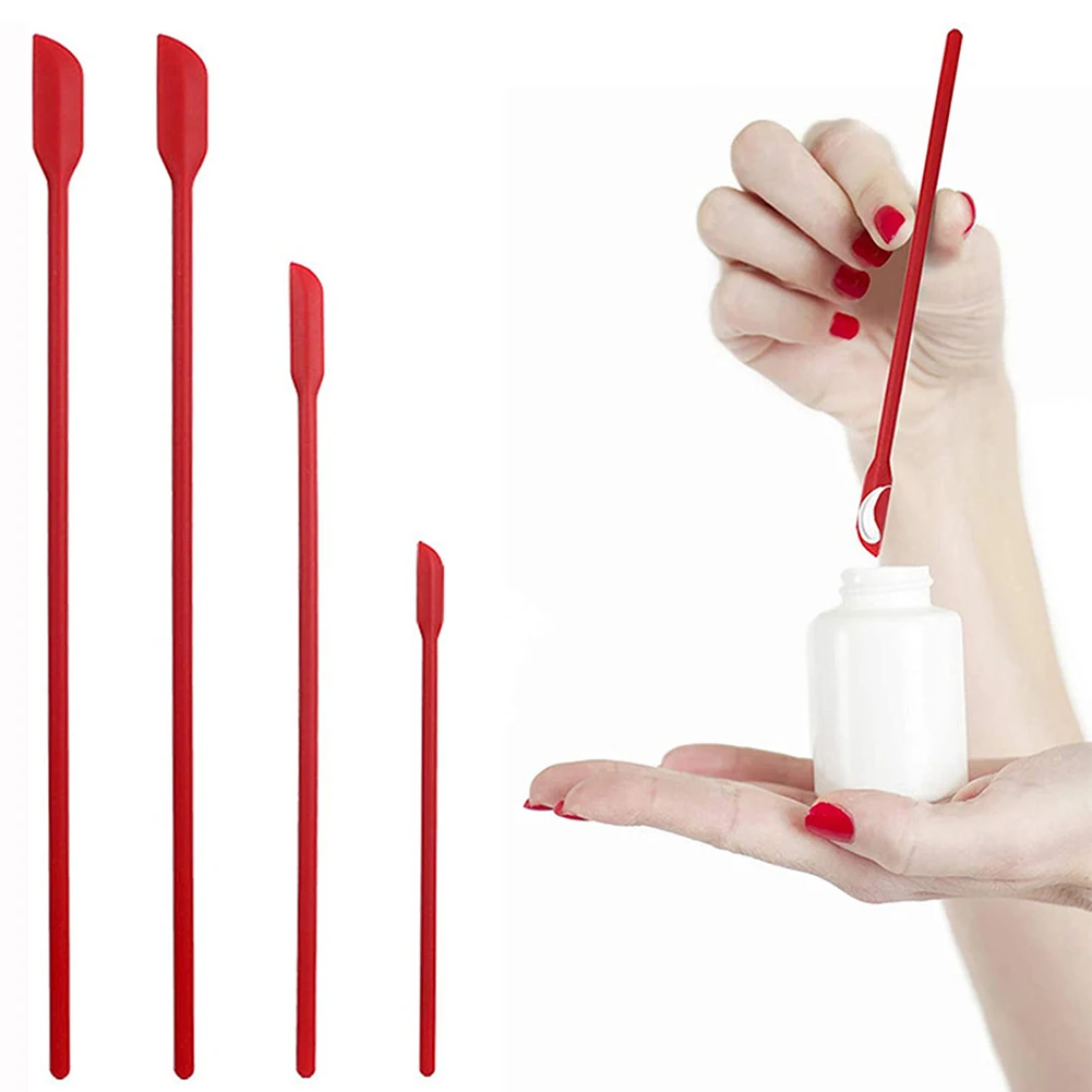 Набор инструментов для шпателя многоразовый силиконовый мини-скребок бутылок