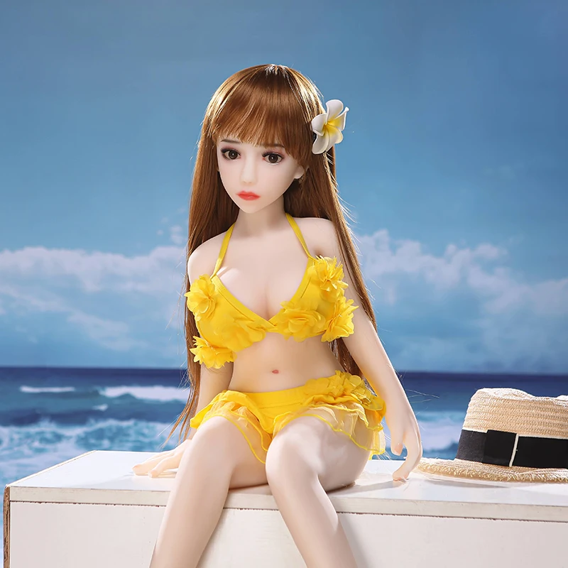 Кукла из тпе 100 см с большой грудью силиконовая Реалистичная кукла мини Вагина