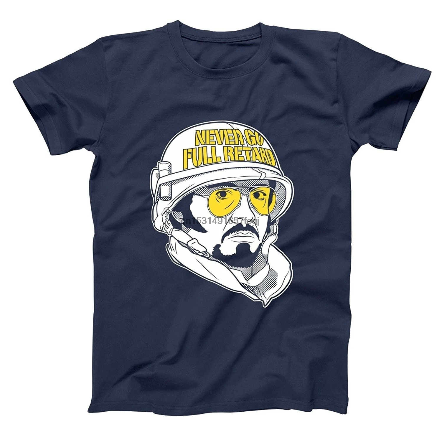 Забавные резьбы на выходе никогда не полный задержать Базовая Мужская футболка с