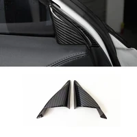 abs mattecarbon for mazda cx 5 cx 5 accessories 2017 2018 car interior a pillar speaker horn ring cover trim car styling 2pcs