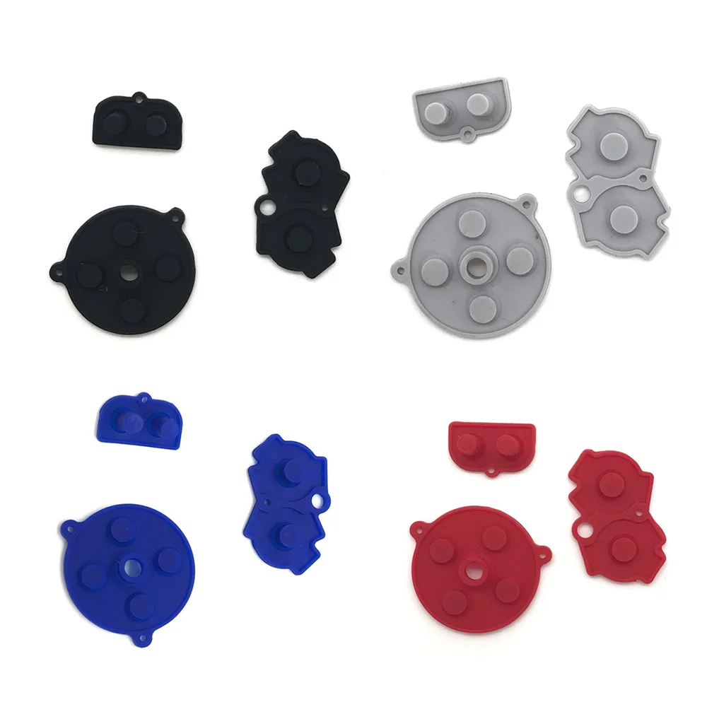 Новые резиновые подкладки для GBA-кнопок Кнопка Токопроводящая D-pad GameBoy Advance GBA |