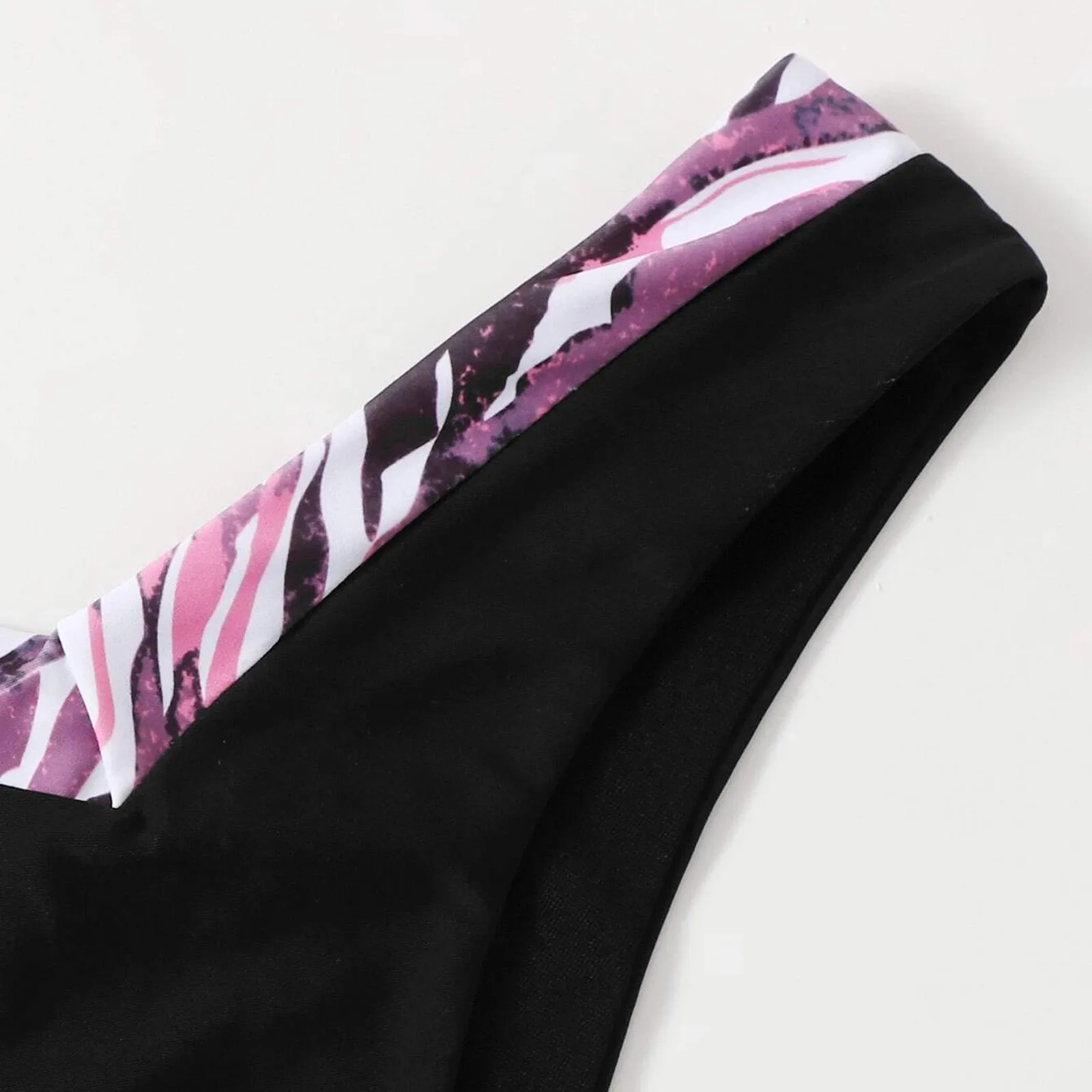 

Women Leaf Print High Cut Bikini Swimsuit Beachwear Swimsuit Maillot De Bain Traje De Bao