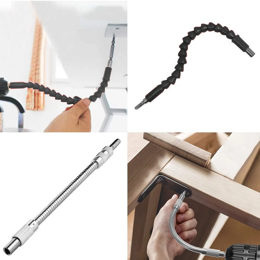 Удлинитель с гибким валом держатель для сверл адаптер подключения дрели